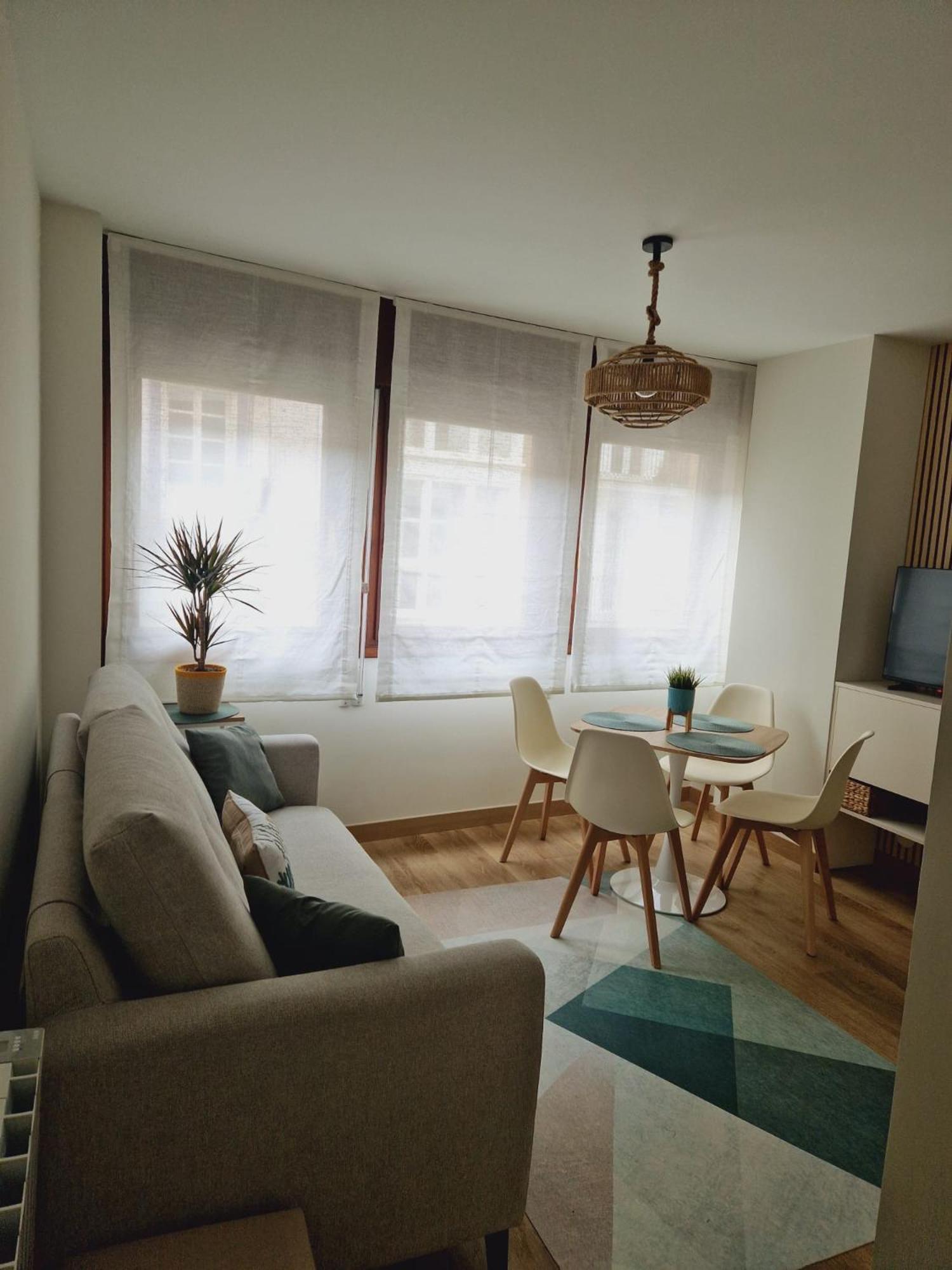 Apartamento Mouro Santander Bagian luar foto